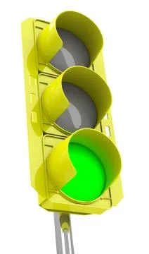 The traffic light Stock Illustration