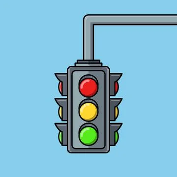 Traffic Light Stock Illustration
