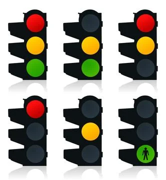 Traffic light Illustrazione stock