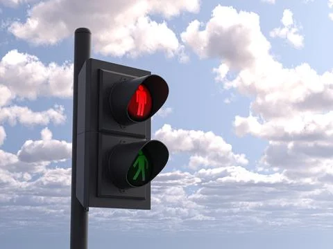 Traffic light Stock Illustration