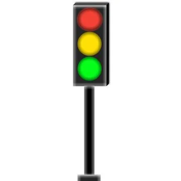 Traffic Light Illustration Stock Illustration