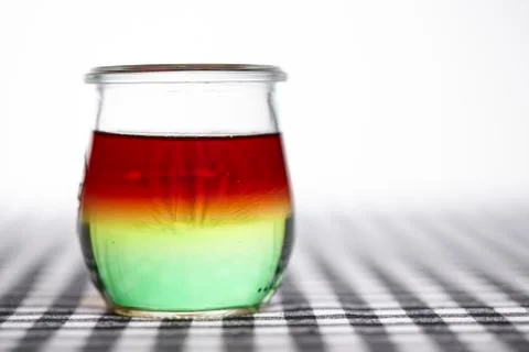 Traffic light jello Stock Photos