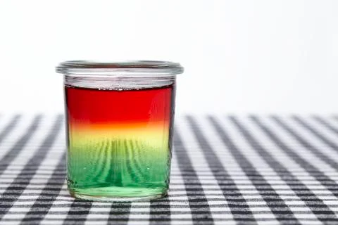 Traffic light jello Stock Photos