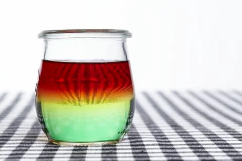 Traffic light jello Stock Photos