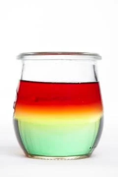 Traffic light jello Stock Photos