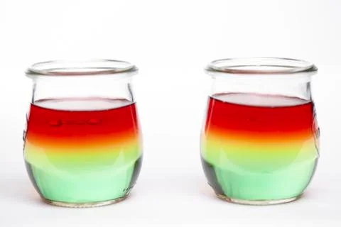 Traffic light jello Foto stock