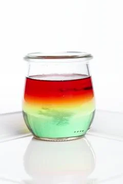 Traffic light jello Stock Photos