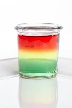 Traffic light jello Stock Photos