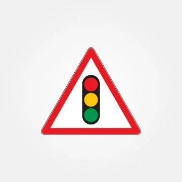 Traffic light sign. Stock Illustration