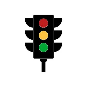 Traffic light signal Stock Illustration