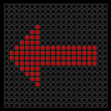 Traffic light spotlight. Stock Illustration