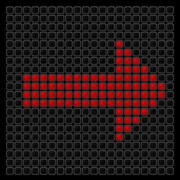 Traffic light spotlight. Stock Illustration