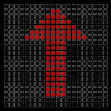 Traffic light spotlight. Stock Illustration