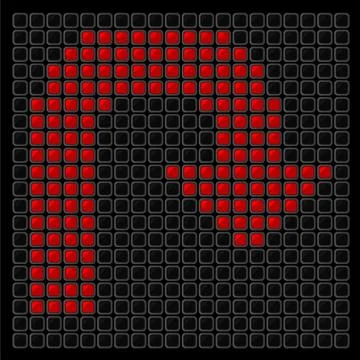 Traffic light spotlight. Stock Illustration