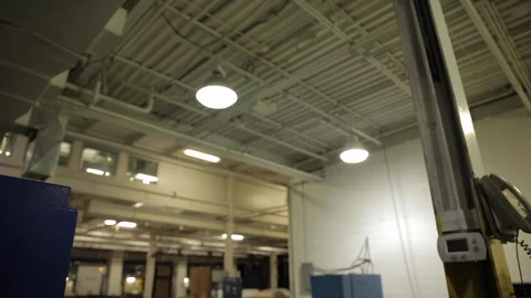 Traffic Light System in Factory Stock-Footage 113016441