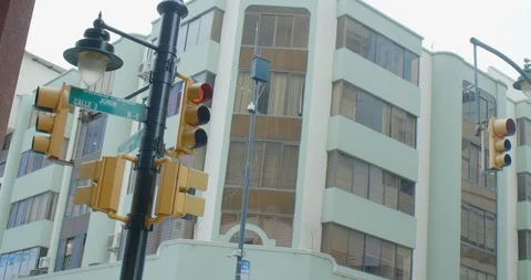 Traffic light timelapse Stock Footage 122226373