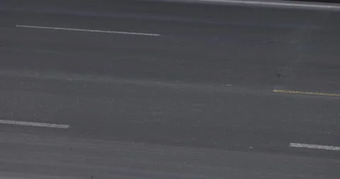 Traffic Light Trails Motion Stock Footage 145876641