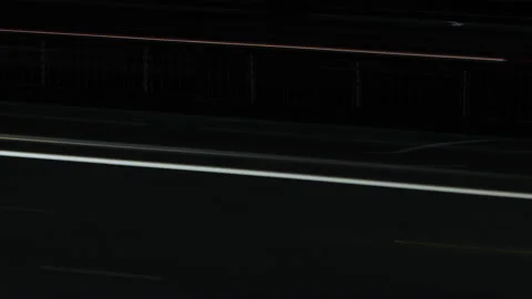 Traffic Light Trails Motion Stock Footage 145877398