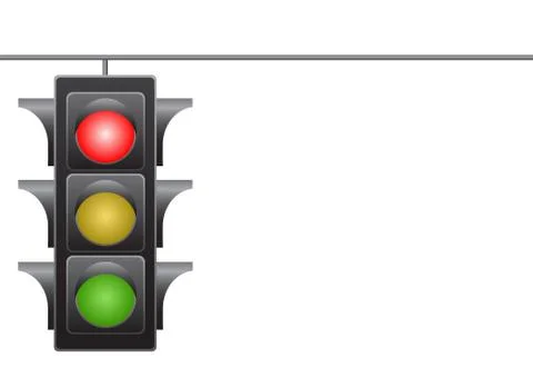 Traffic light vector illustration Stock Illustration