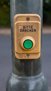 Traffic lights button Stock Photos