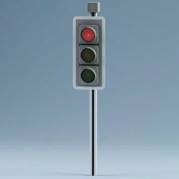 Traffic Lights Collection 3d Model 91539122 Pond5