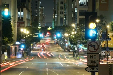 Traffic Lights Stock Footage 822027