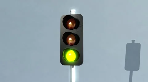 Traffic lights Stock Footage 985221