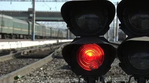 Traffic lights Stock Footage 10840766