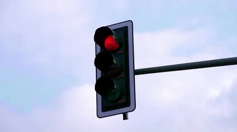 Traffic lights 스톡 동영상 32690142