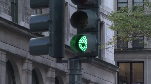 Traffic lights 库存影片 77168149