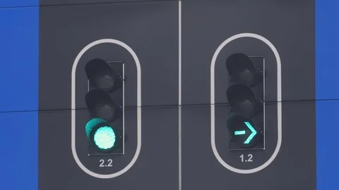 Traffic Lights Stock Footage