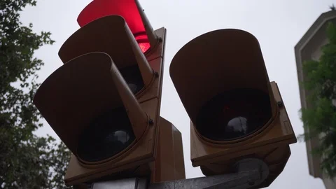 Traffic lights Stock Footage 120434807
