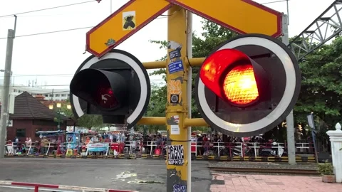 Traffic lights Stock Footage 295310016