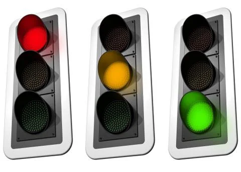 Traffic lights Illustrazione stock