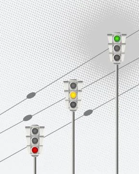 Traffic lights Illustrazione stock