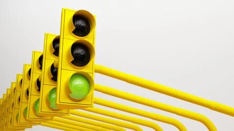 Traffic Lights 스톡 일러스트