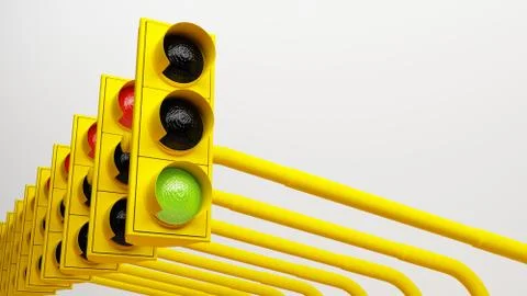 Traffic Lights 스톡 일러스트