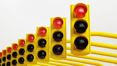 Traffic Lights 스톡 일러스트