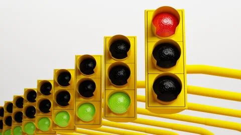 Traffic Lights Illustrazione stock