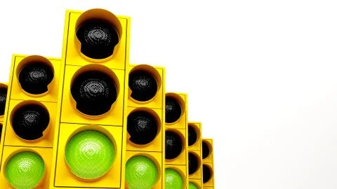 Traffic Lights 스톡 일러스트