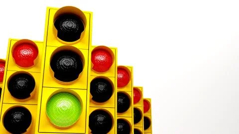 Traffic Lights 스톡 일러스트