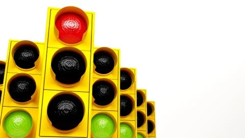 Traffic Lights 스톡 일러스트