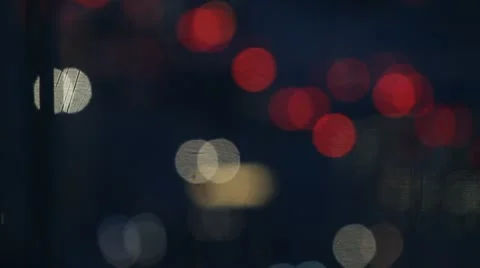 Traffic lights out of focus Видео 12673656