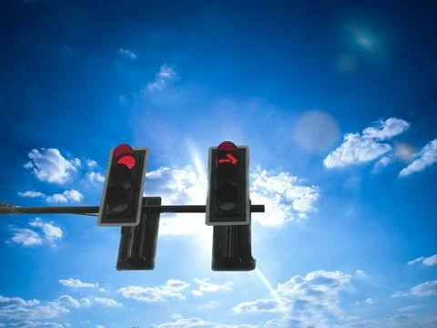 Traffic lights Stock Photos
