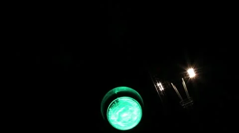 Traffic lights sequence Video stock 8955496