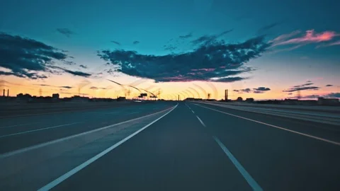 Traffic lights on street Video stock 89765672