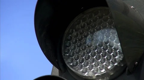 Traffic lights, Sweden. Stock Footage 51851435