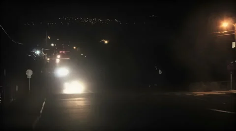 Traffic Lights Time-Lapse Stock Footage 54113984