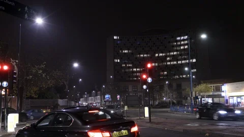 Traffic in London Video stock 101931613