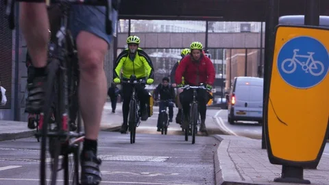 Traffic in London Stock Footage 102032400